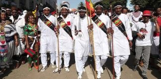 Célébration en Ethiopie de la fête de l’Irreechaa.