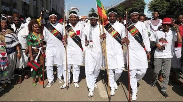 Célébration en Ethiopie de la fête de l’Irreechaa.