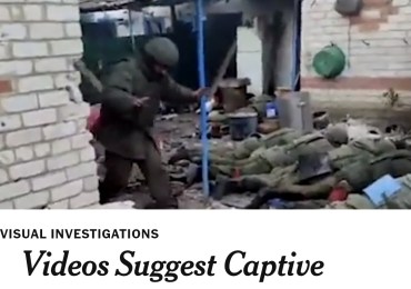 Crimes de guerre : La vidéo de l’exécution de prisonniers de guerre russes par les Ukrainiens est «Authentique » selon le New York Times